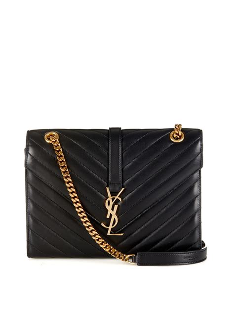 ysl monogram quilted crossbody bag|yves saint laurent monogram bag.